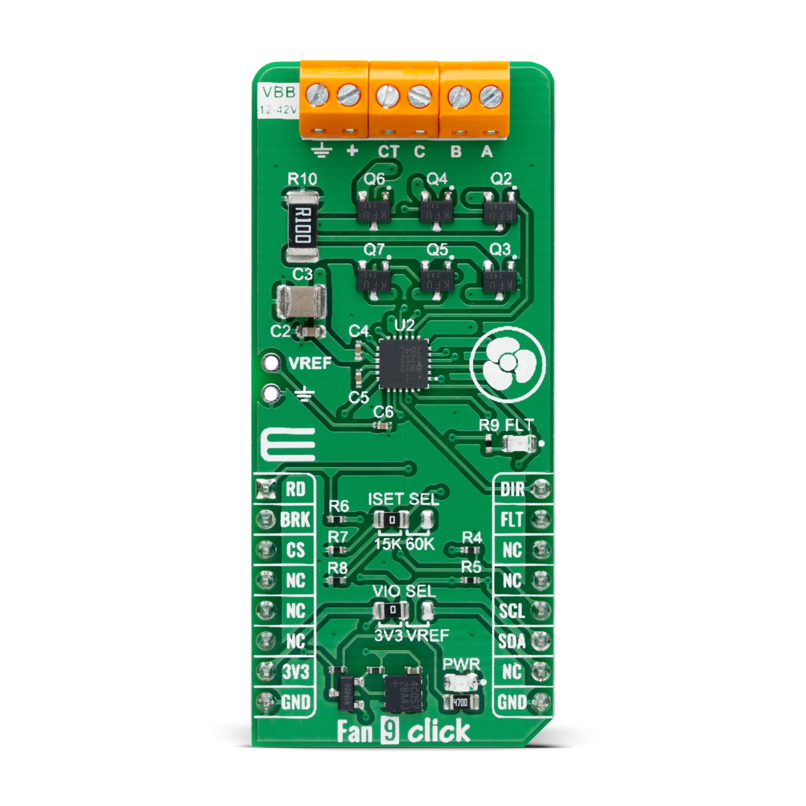 MikroElektronika Fan 9 Click for Industrial Use