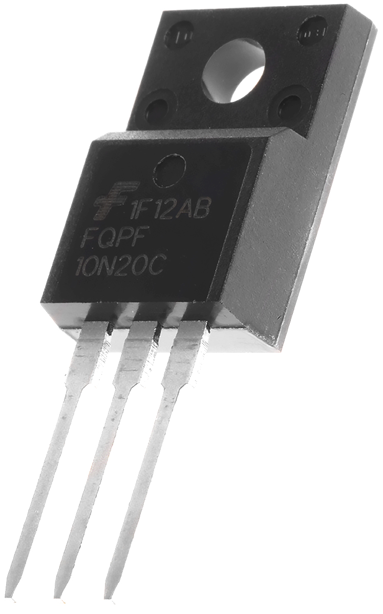onsemi QFET Type N-Channel QFET MOSFET, 9.5 A, 200 V Enhancement, 3-Pin TO-220F FQPF10N20C