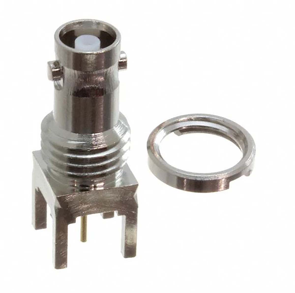 Samtec Straight 75Ω Coaxial Adapter HD BNC Socket 6GHz