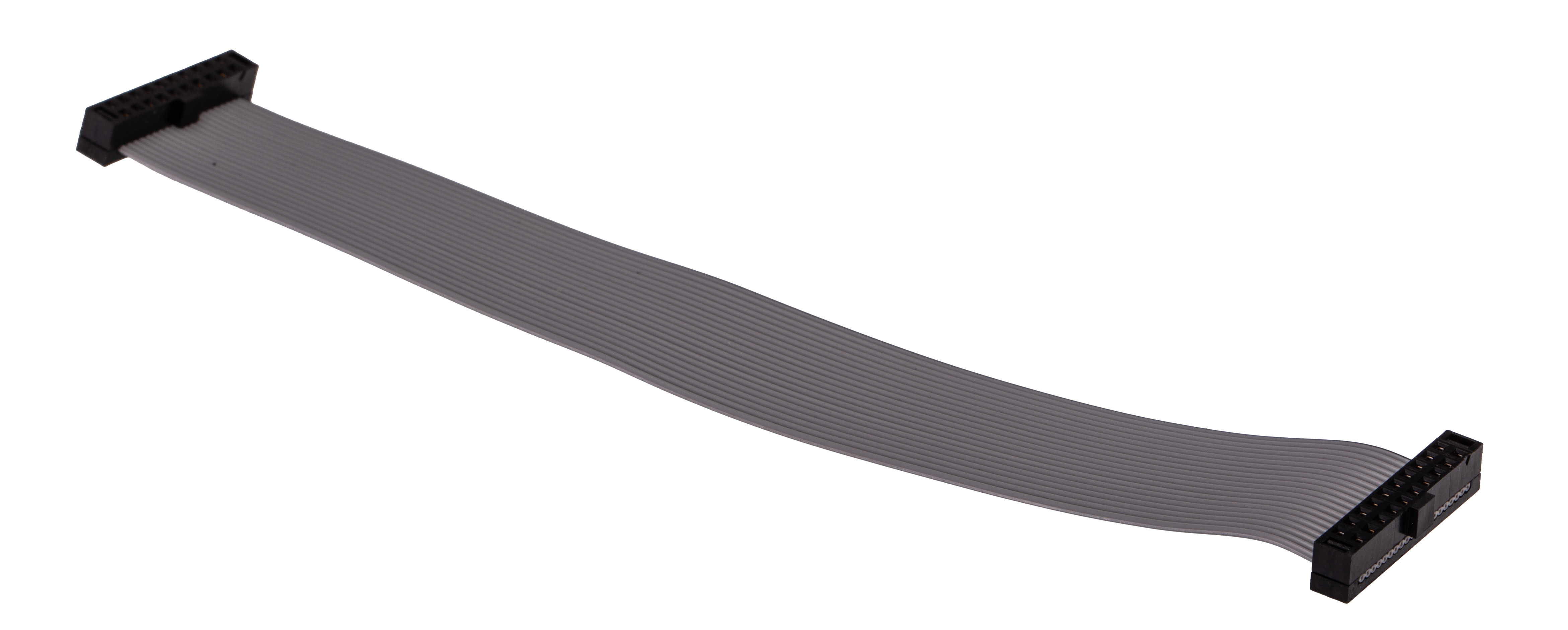 Samtec TCSD Series Flat IDC Socket Cable Assembly, 20-Way, 2mm Pitch, 150mm Length, Tiger Eye IDC to Tiger Eye IDC