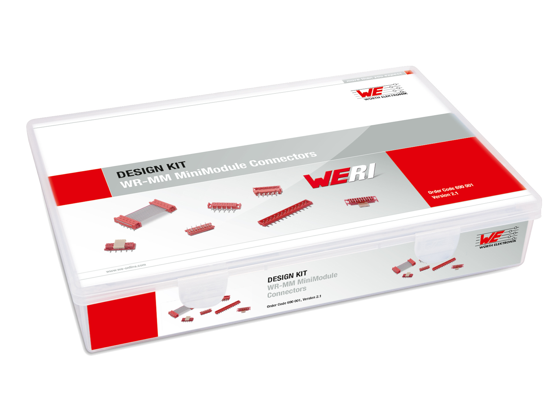 Wurth Elektronik Connector Kit Containing Connectors, Flat Cables, IDC Connectors