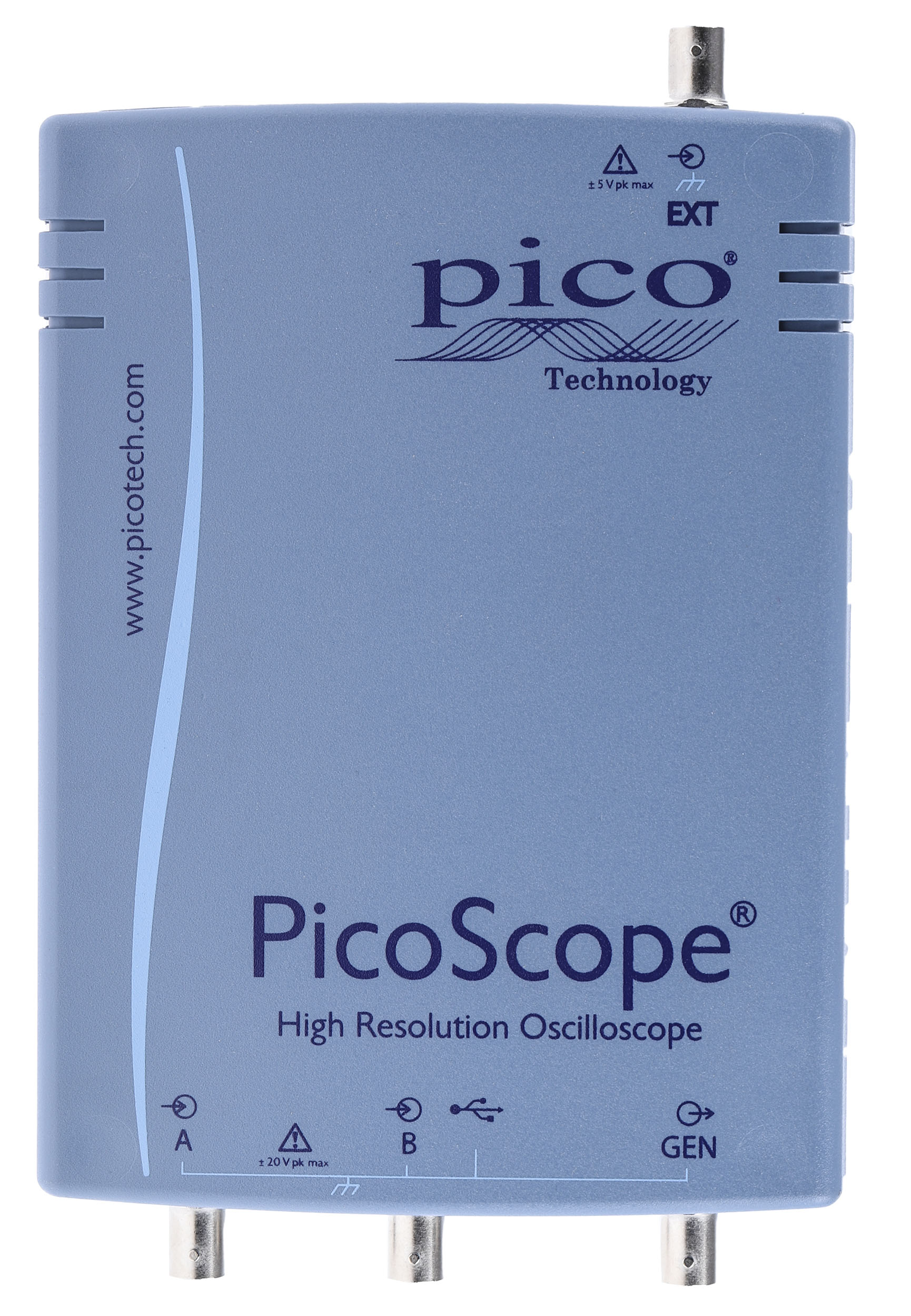 Pico Technology 4262 PicoScope 4000 Series, 5MHz PC Based Oscilloscope, 2 Analogue Channels - UKAS Calibrated