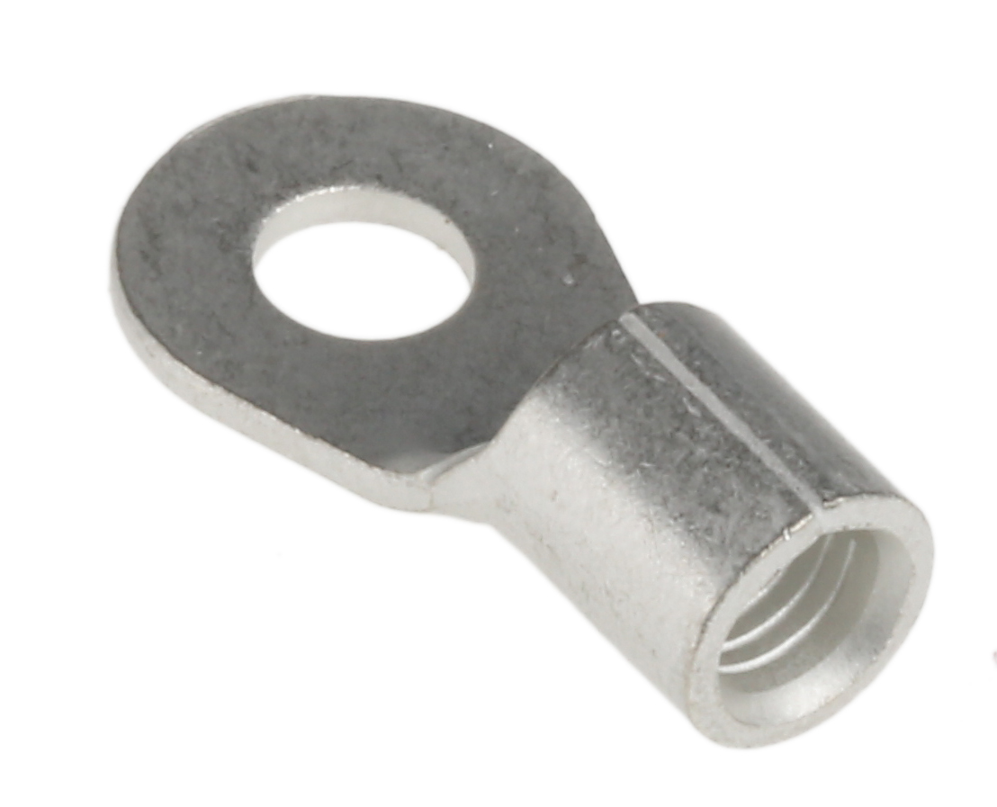 TE Connectivity, SOLISTRAND Uninsulated Crimp Ring Terminal, M5 Stud Size, 6.6mm² to 10.5mm² Wire Size