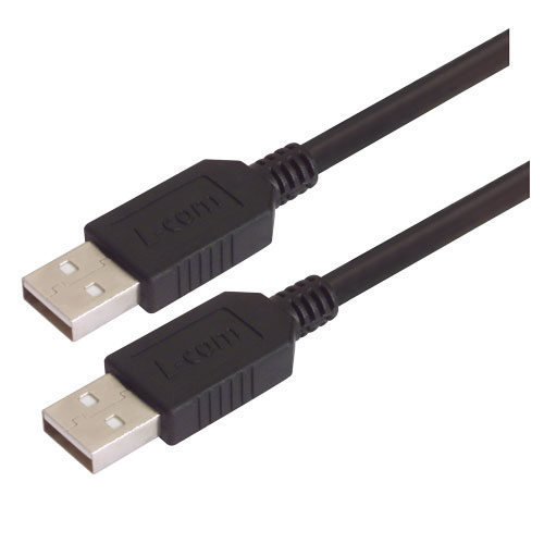 L-Com USB 2.0, Male USB to Male USB A, 2m