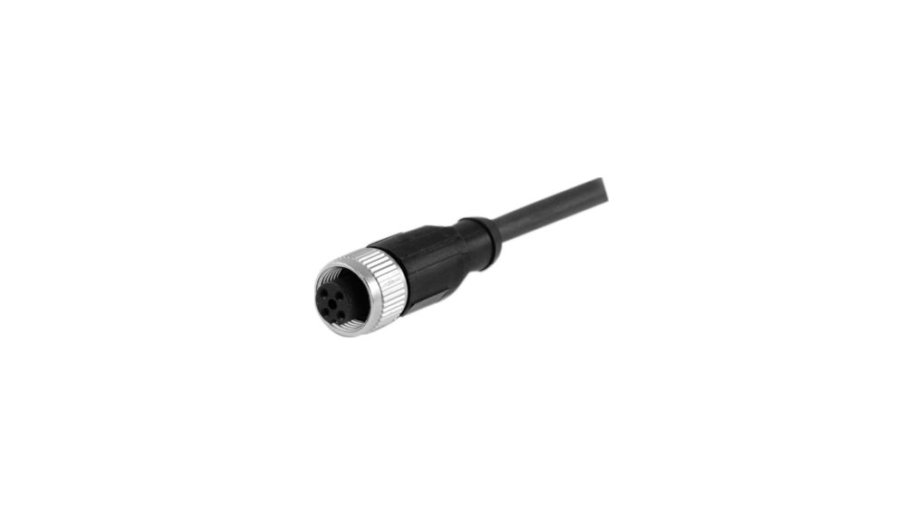 Baumer Female Actuator/Sensor Cable, 5 m