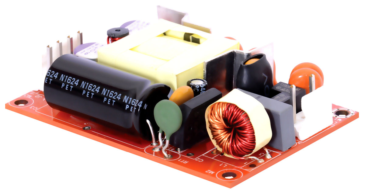 EOS Switching Power Supply, MULP40-1315, 15V dc, 2.67A, 40W, 1 Output, 264 V ac, 390 V dc Input Voltage