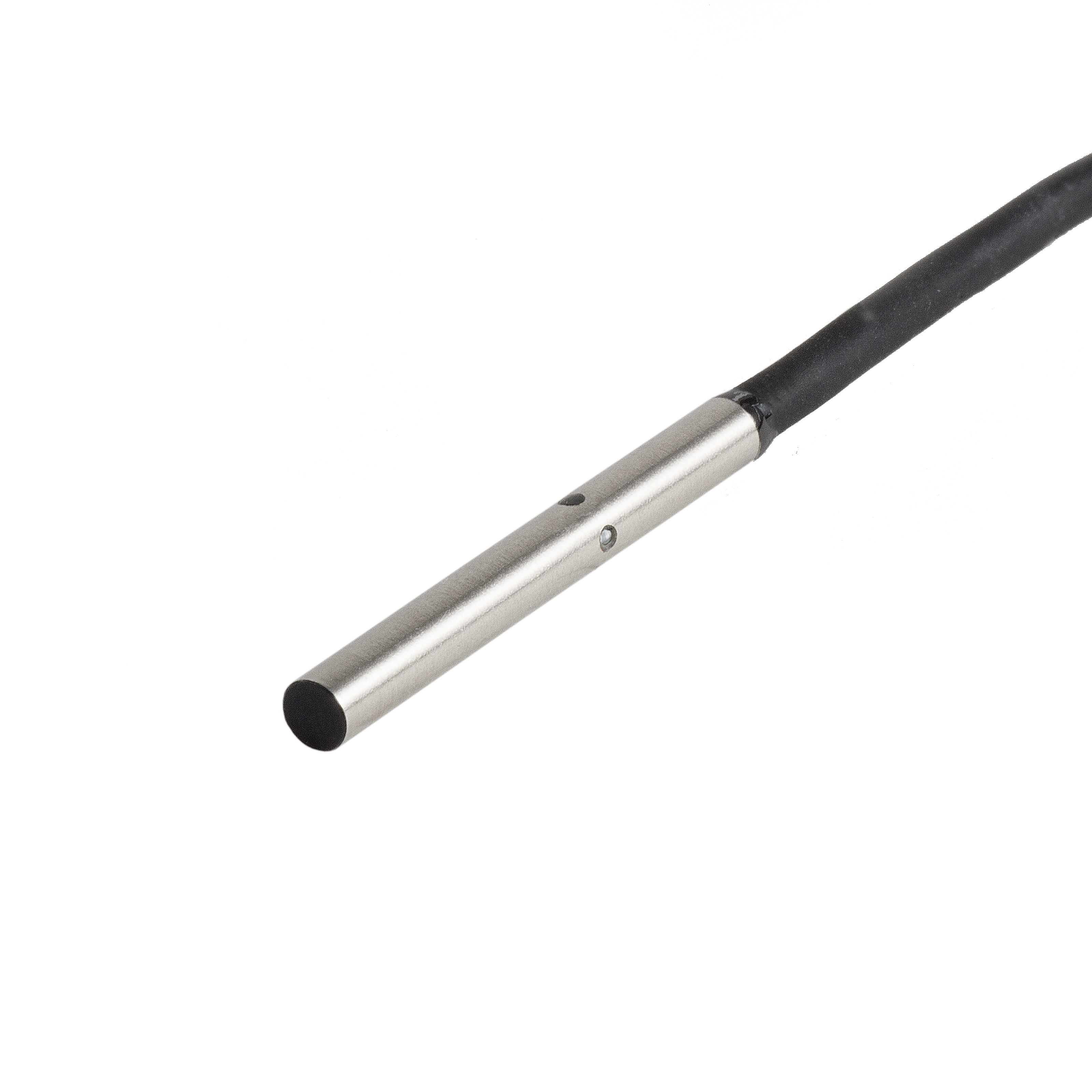 Omron Inductive Smooth Barrel Proximity Sensor, 1.2 mm Detection, PNP NC, 10 → 30 V dc