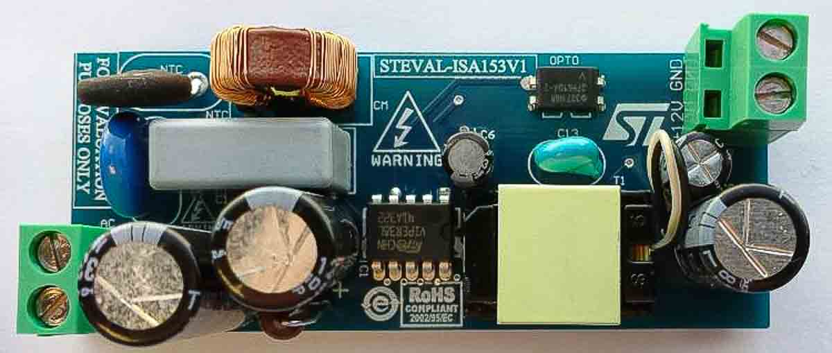 STMicroelectronics Evaluation Board Power Management for VIPER38LE for General-Purpose Applications