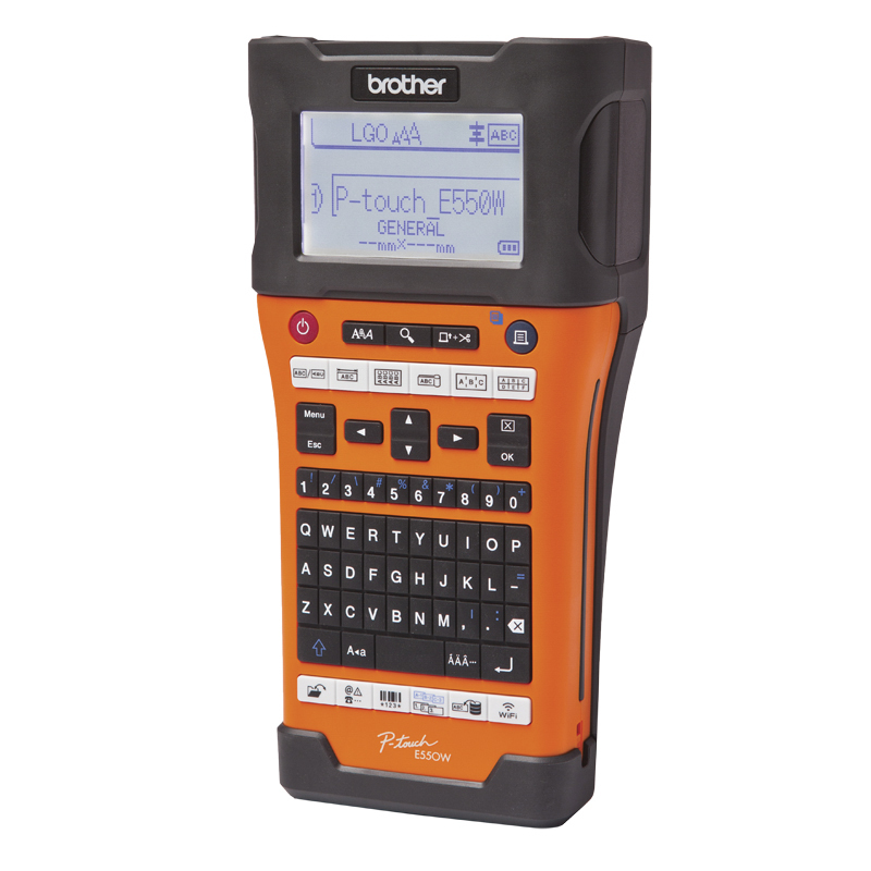 Brother PT-E550WVP Handheld Label Printer, 24mm Max Label Width
