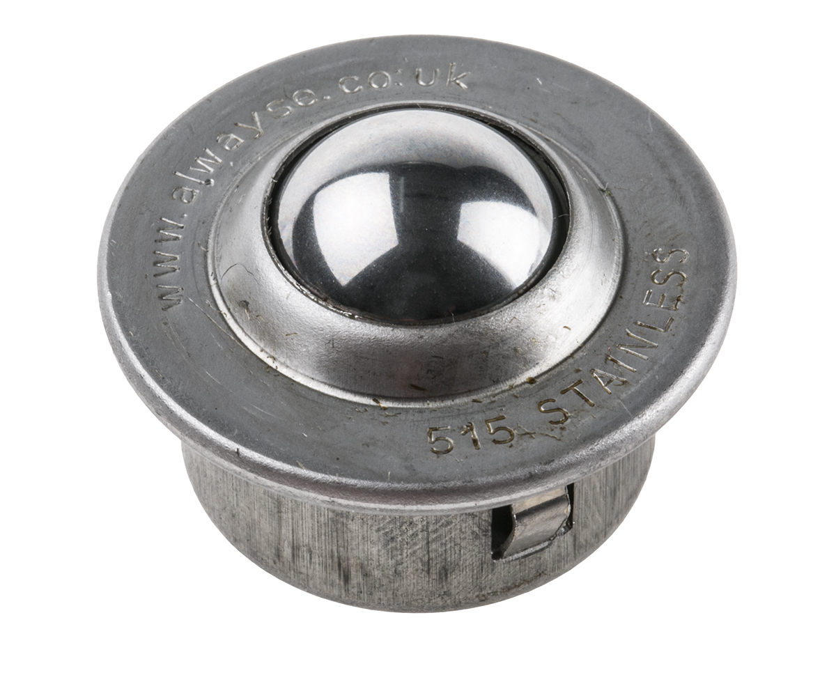 ALWAYSE Ball Transfer Unit with 15.8mm diameter Stainless Steel ball