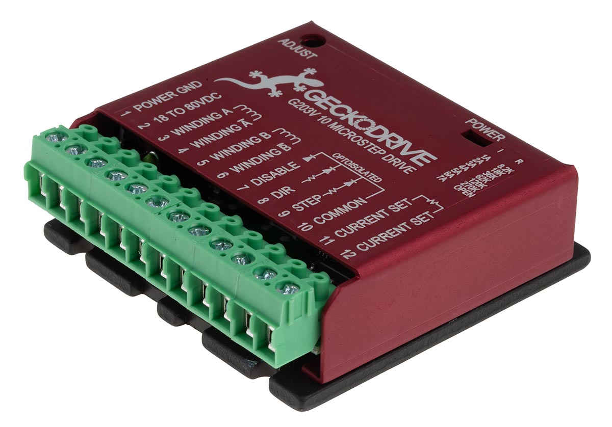 Geckodrive 0.01 kW Stepper Motor Controller, 80 V, 2 Phase, 7 A