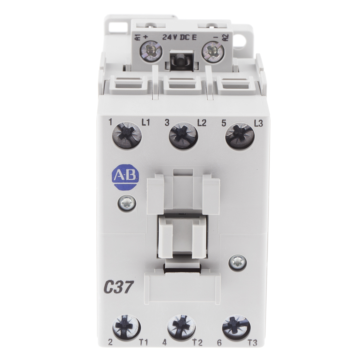 Allen Bradley 100 Series 100C Contactor, 24 V dc Coil, 3-Pole, 37 A, 18.5 kW, 3NO, 690 V ac