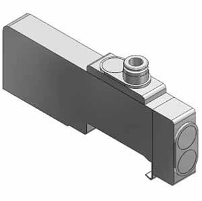 SMC SSQ2000 series One-touch Fitting 10 mm Manifold Block for use with Valve, SSQ2000-PR-3-C10