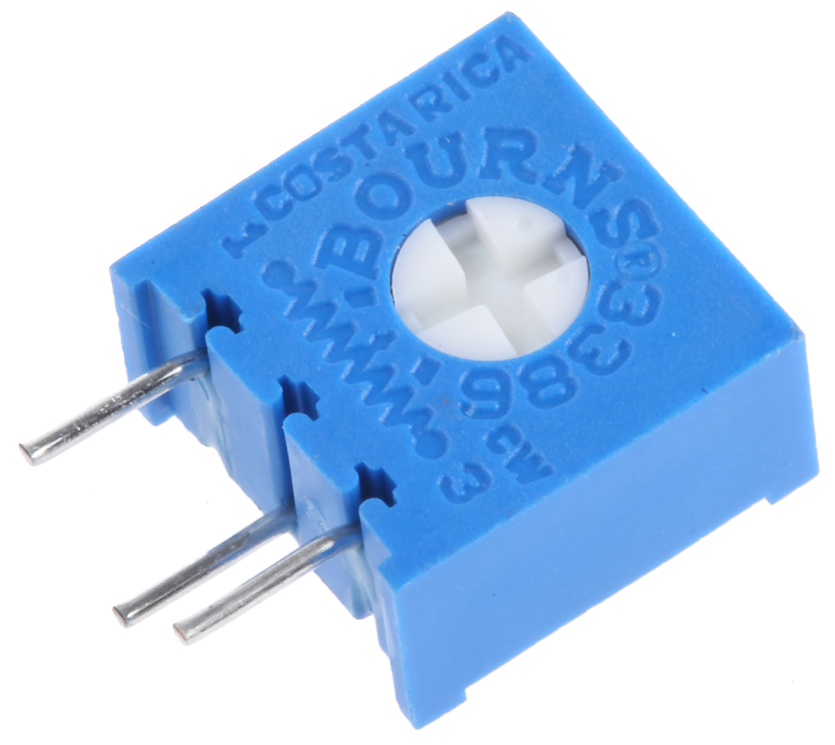 5kΩ, Through Hole Trimmer Potentiometer 0.5W Bourns, 3386