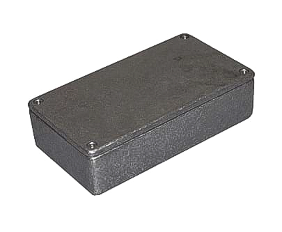 CAMDENBOSS 5000 Series Grey Die Cast Aluminium Enclosure, IP54, Grey Lid, 112 x 62 x 31mm