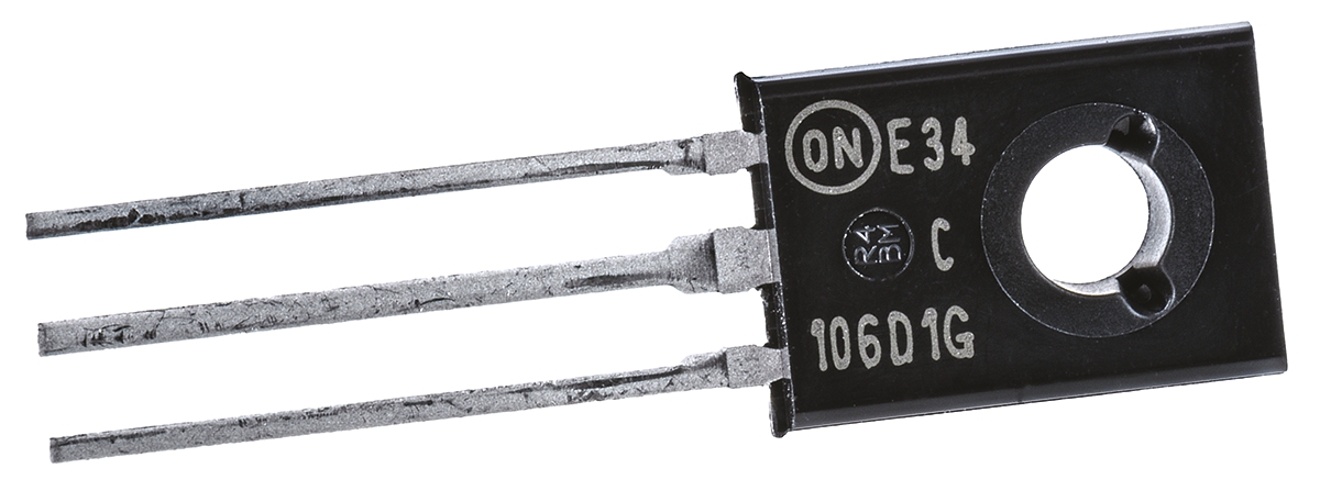 Littelfuse C106D1G, Thyristor 400V, 2.55A 0.2mA