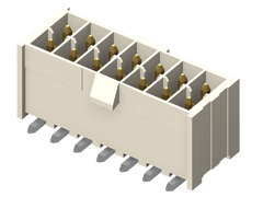 Samtec IPL1 Series Straight Through Hole PCB Header, 20 Contact(s), 2.54 mm Pitch, 2 Row, Shrouded