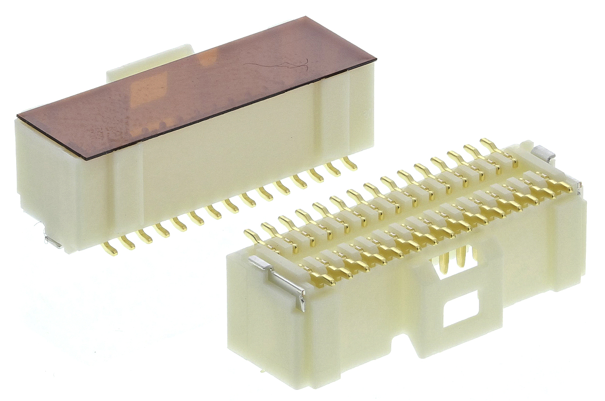 Molex Pico-Clasp Series Straight Surface PCB Header, 30 Contact(s), 1 mm Pitch, 2 Row, Shrouded