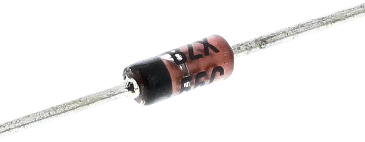 Vishay, 9.1V Zener Diode 6% 500 mW Through Hole 2-Pin DO-35