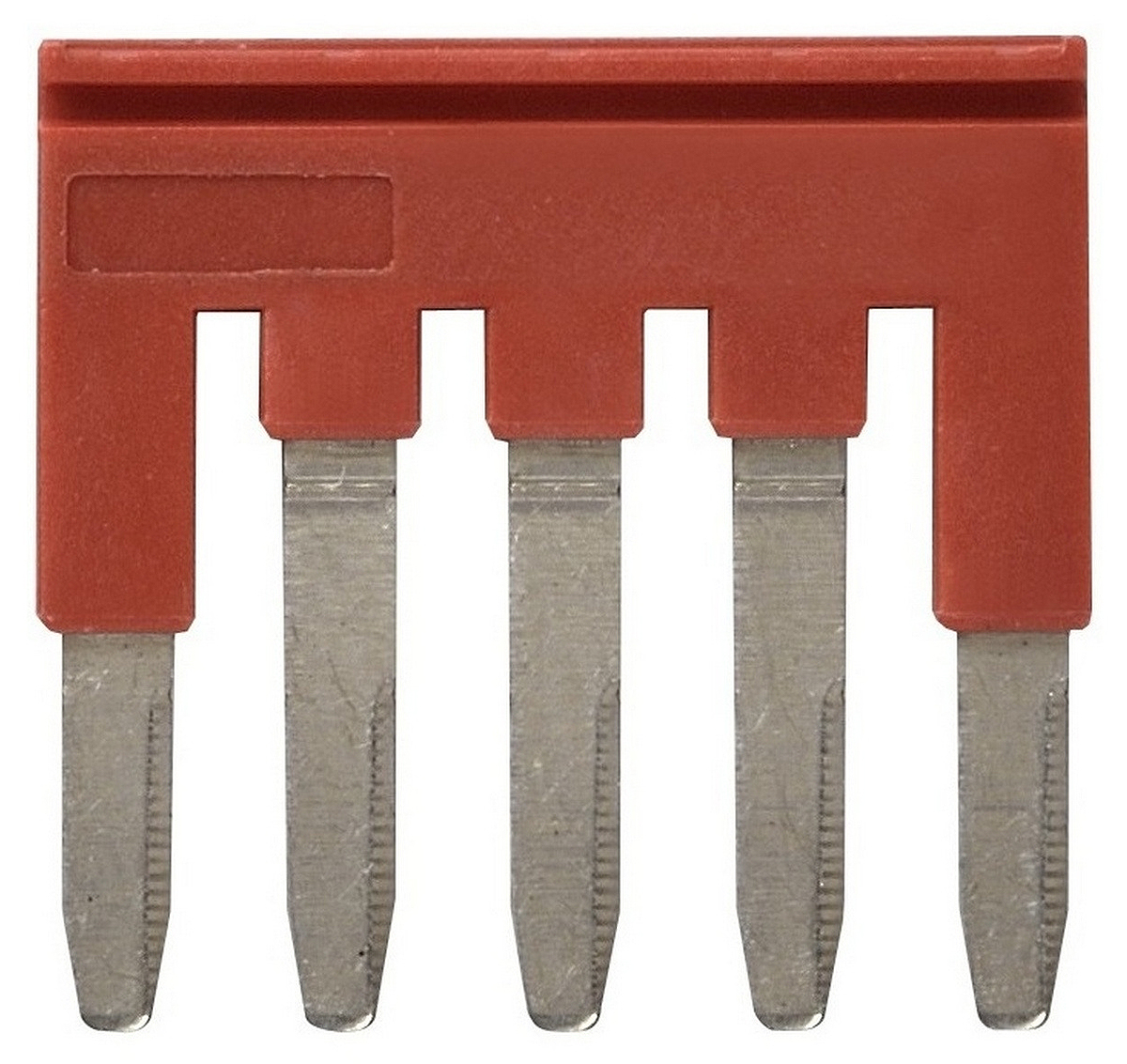 XW5S Short Bar for use with XW5G-P2.5-5 Grounding Terminal Block, XW5T-P2.5-5 Feed Through Terminal Block