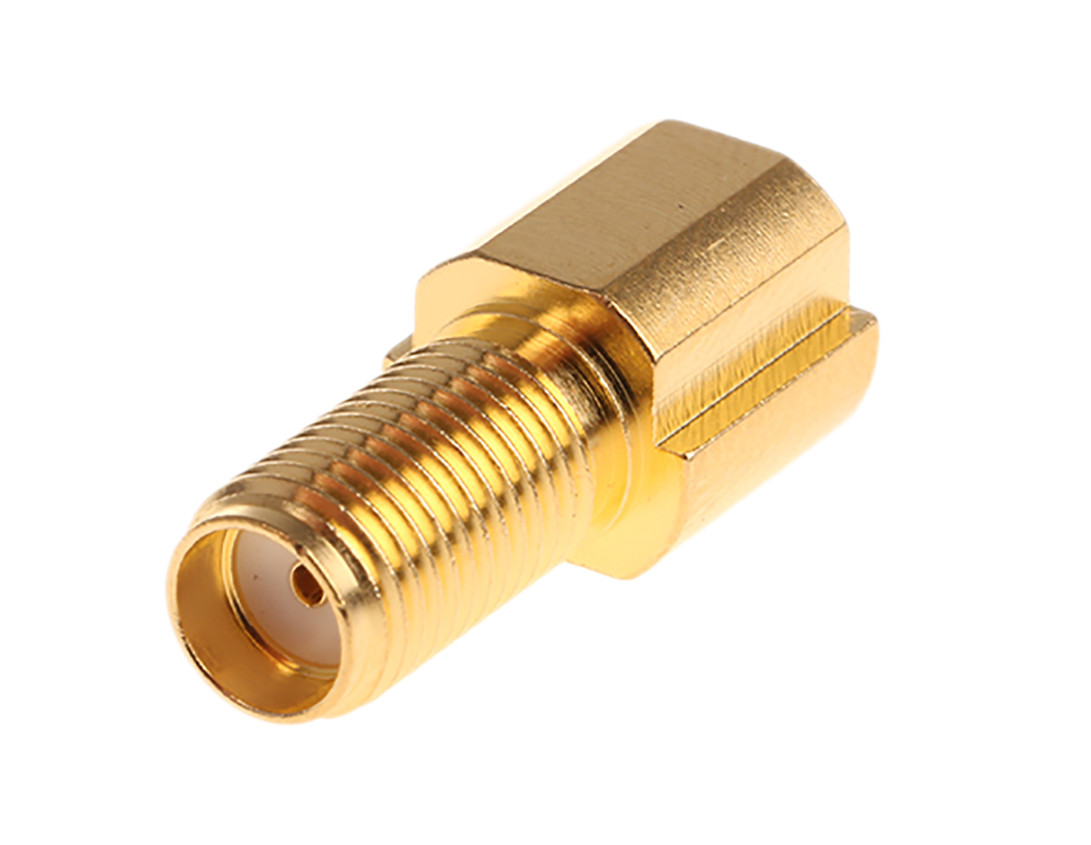 Telegartner, Jack Surface Mount SMA Connector, 50Ω, Solder Termination, Straight Body