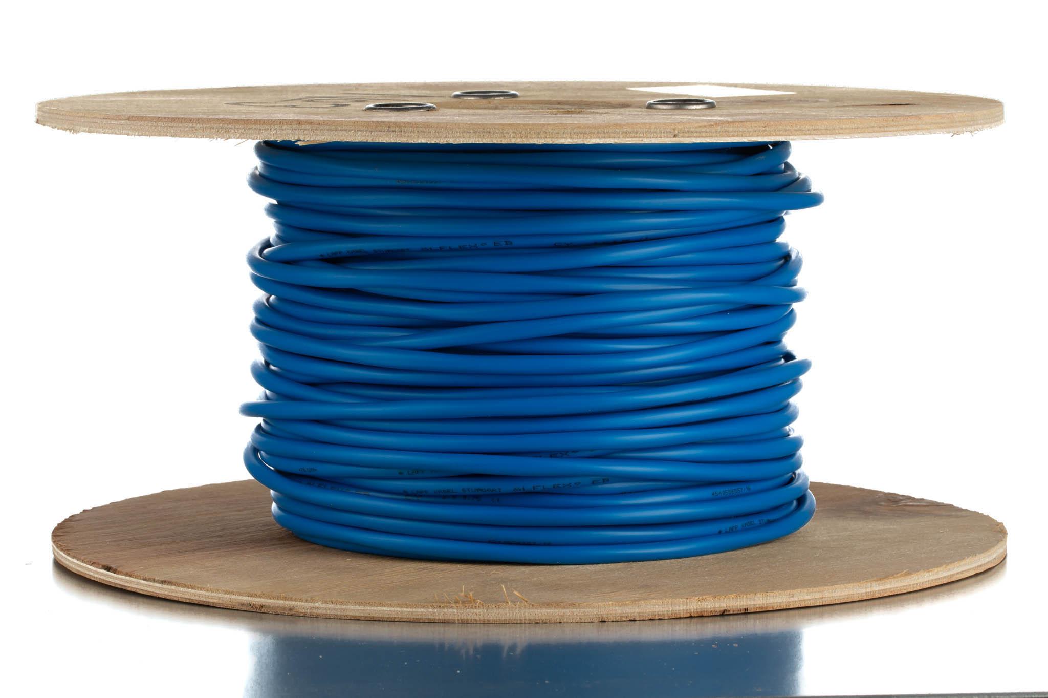 Lapp ÖLFLEX EB CY Control Cable, 2 Cores, 0.75 mm² CSA 18 AWG, Screened, 50 m, Blue Polyvinyl Chloride Sheath