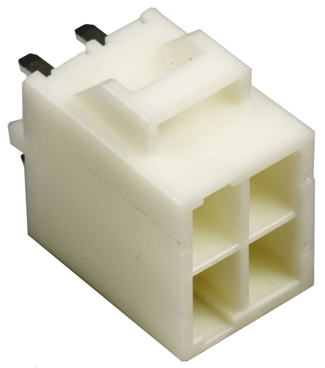 JST HL Series Straight Through Hole PCB Header, 4 Contact(s), 3.96 mm Pitch, 2 Row, Shrouded