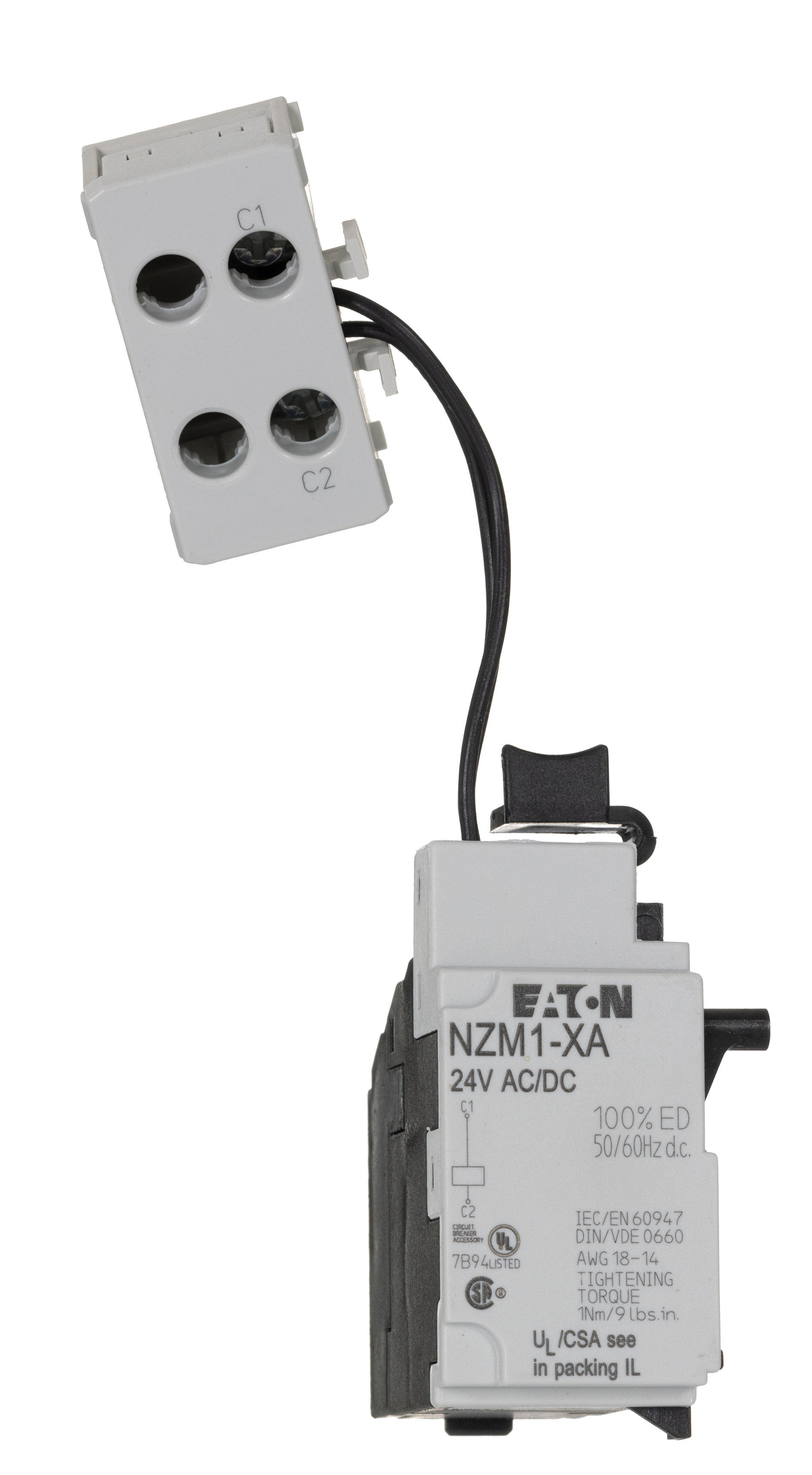 Eaton 24V ac/dc Shunt Trip Shunt trip for use with N(S)1(-4) Series, NZM1(-4) Series