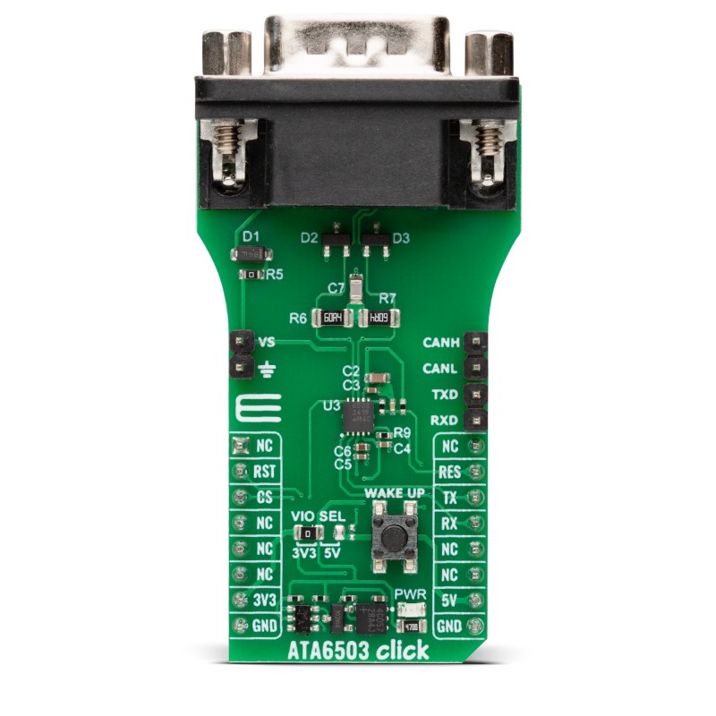 MikroElektronika ATA6503 Click Wifi Antenna Connector Bluetooth, WiFi Add On Board for Wireless Devices 2.4GHz