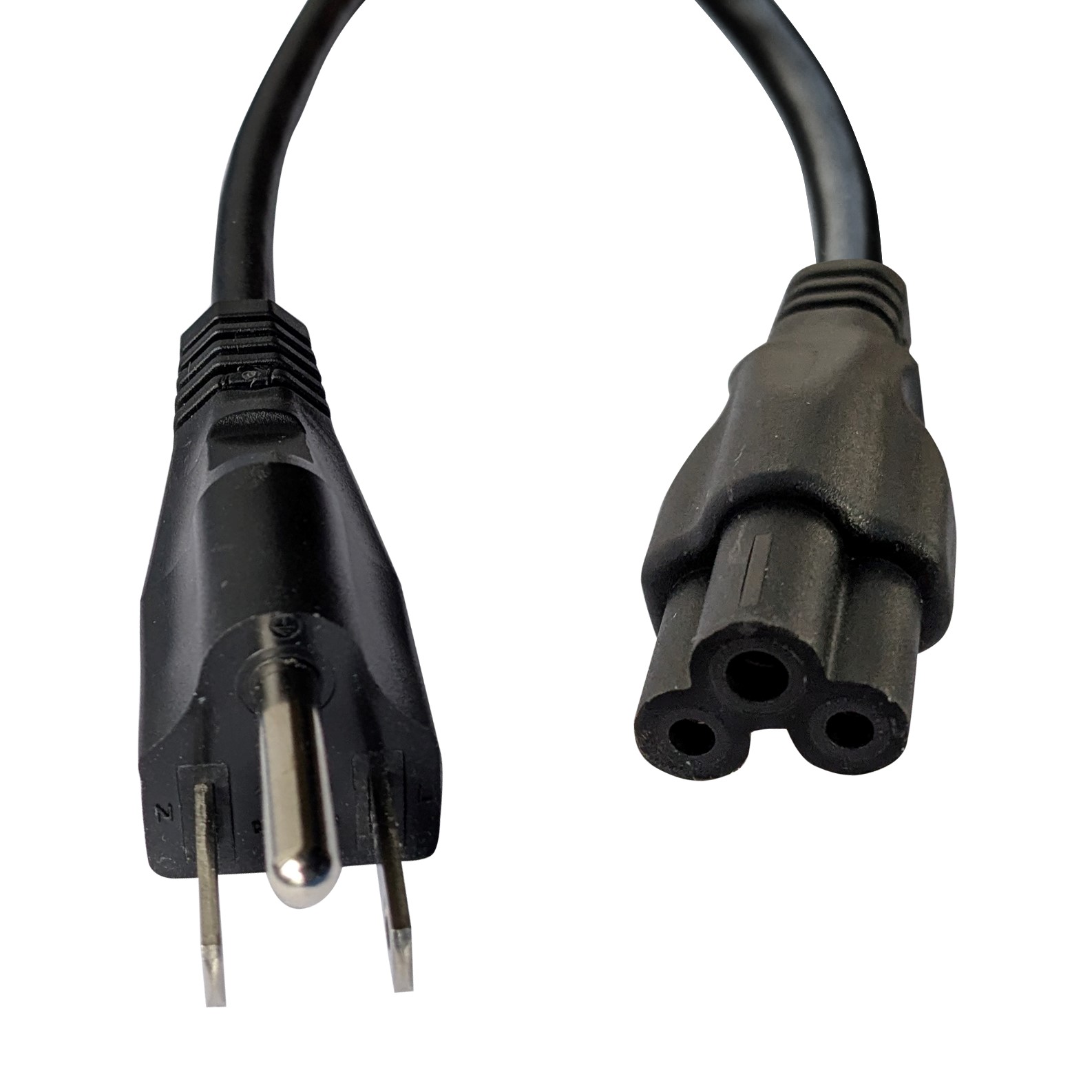 RS PRO Straight IEC C5 Socket to Straight Plug Power Cord, 2m
