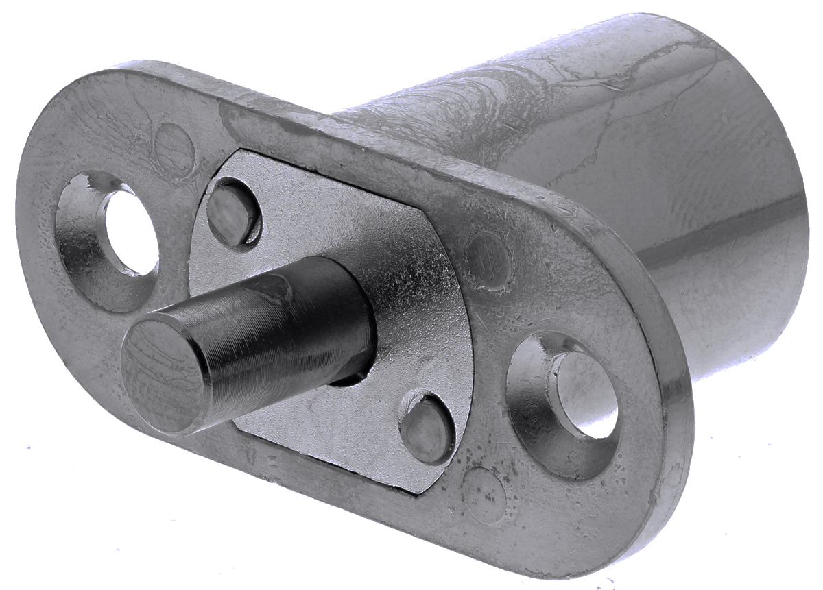Euro-Locks a Lowe & Fletcher group Company Plunger Lock, 28.5mm Panel-to-Tongue, 24.2 x 20mm Cutout, Key Unlock