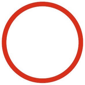Souriau Red Connector Ring, Shell Size 14