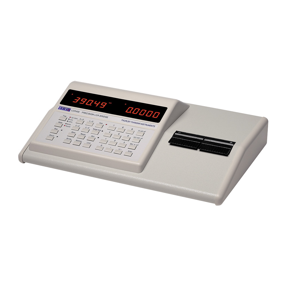 Aim-TTi LCR400 Bench LCR Meter 99mF, 990 MΩ, 9900H