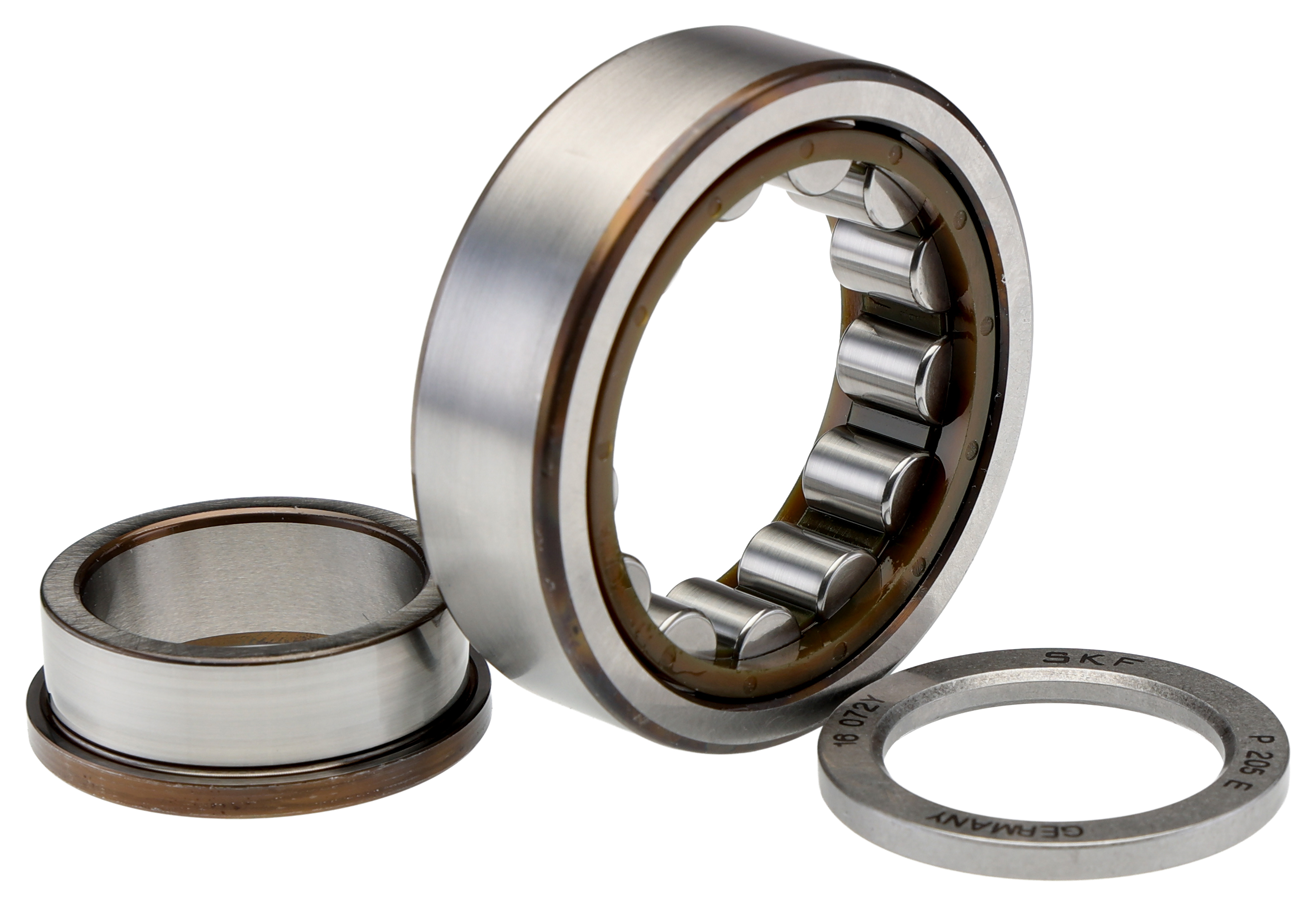 SKF NUP 205 ECP 25 mm ID Roller Bearing, 52 mm OD