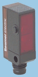 Baumer Diffuse Photoelectric Sensor, Block Sensor, 5 mm → 200 mm Detection Range