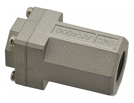 SMC AK Non Return Valve NPT 1/2 Female Inlet, NPT 1/2 Female Outlet, 0.02 to 1MPa