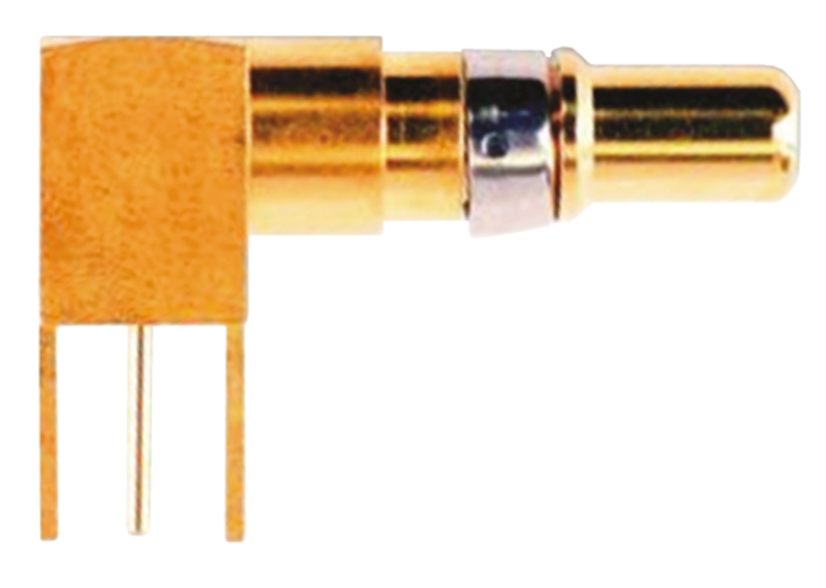 FCT from Molex, FME Series, Male PCB D-Sub Connector Coaxial Contact, Gold over Nickel Pin