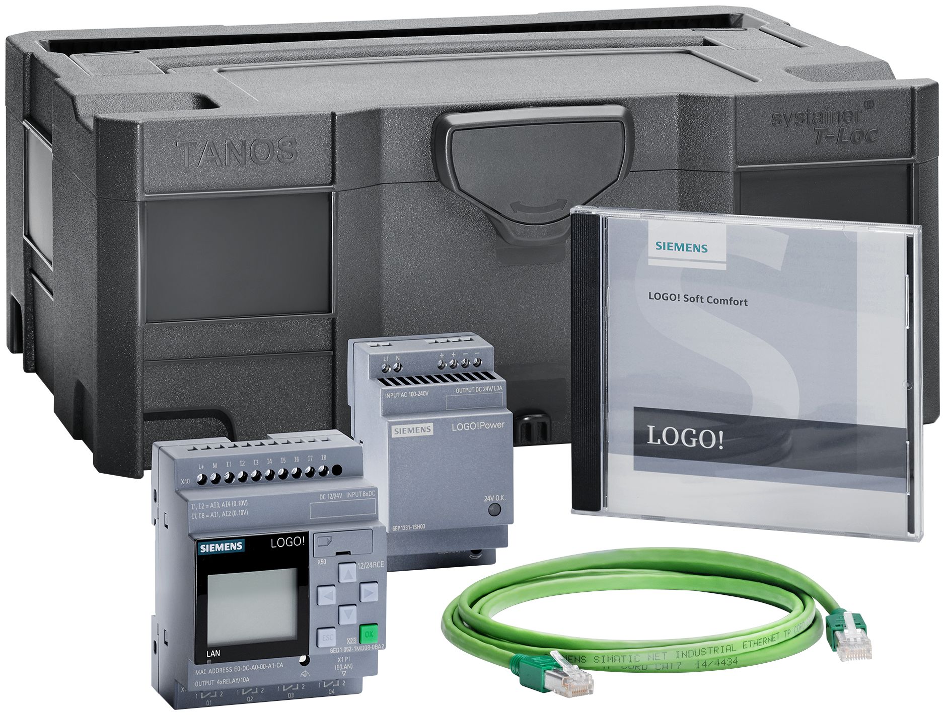 Siemens LOGO Series Starter Kit for Use with LOGO Starter Kit 12/24RCE V8.4