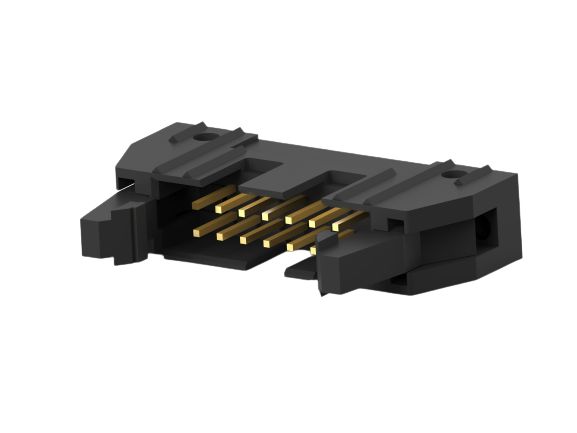 TE Connectivity 2.54mm Pitch 14 Way Plug FPC Connector
