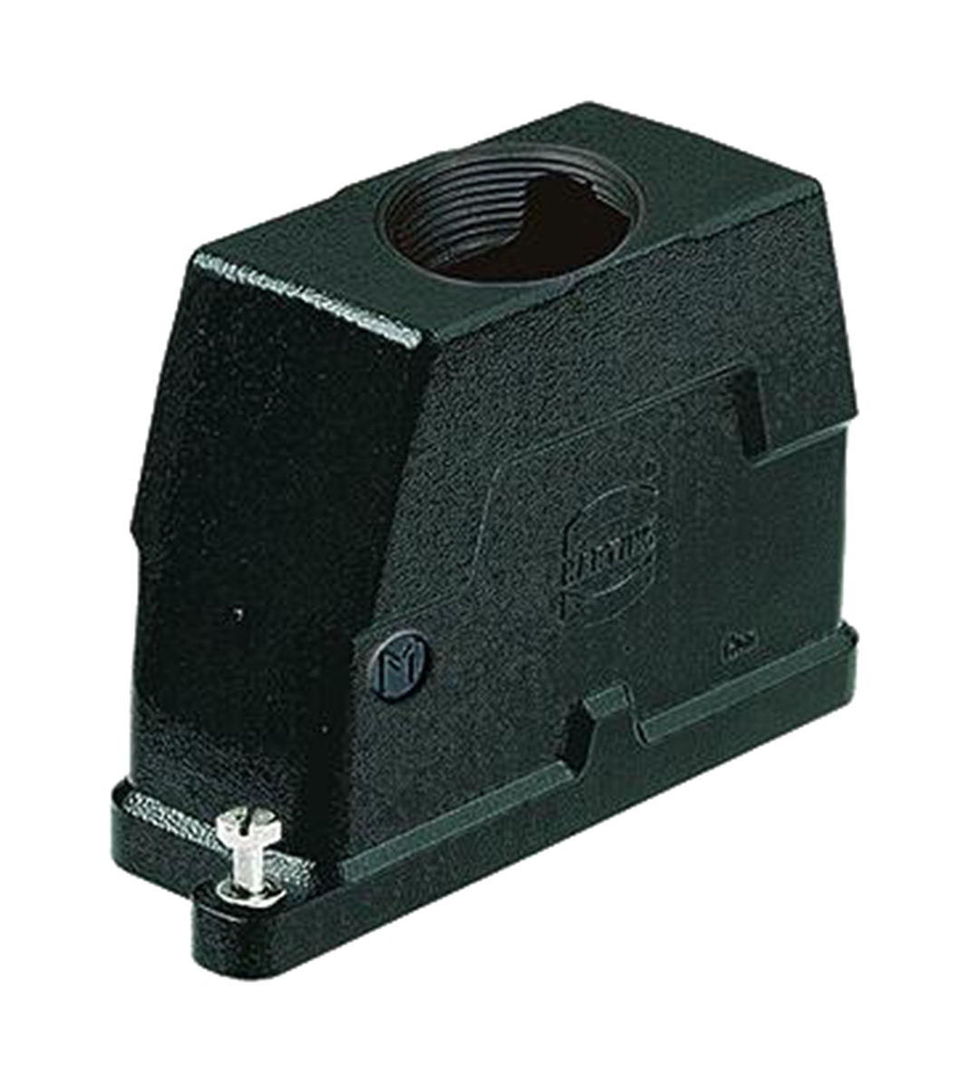 HARTING Han HPR Heavy Duty Power Connector Hood, M32 Thread, Top Entry