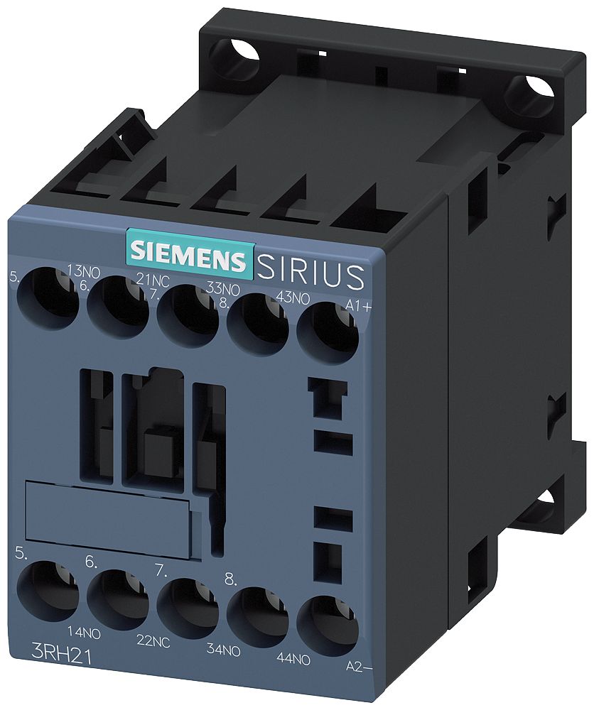 Siemens SIRIUS 3RH2 Contactor Relay, 80 V dc Coil, 4-Pole, 10 A, 3NO + 1NC, 690 V ac
