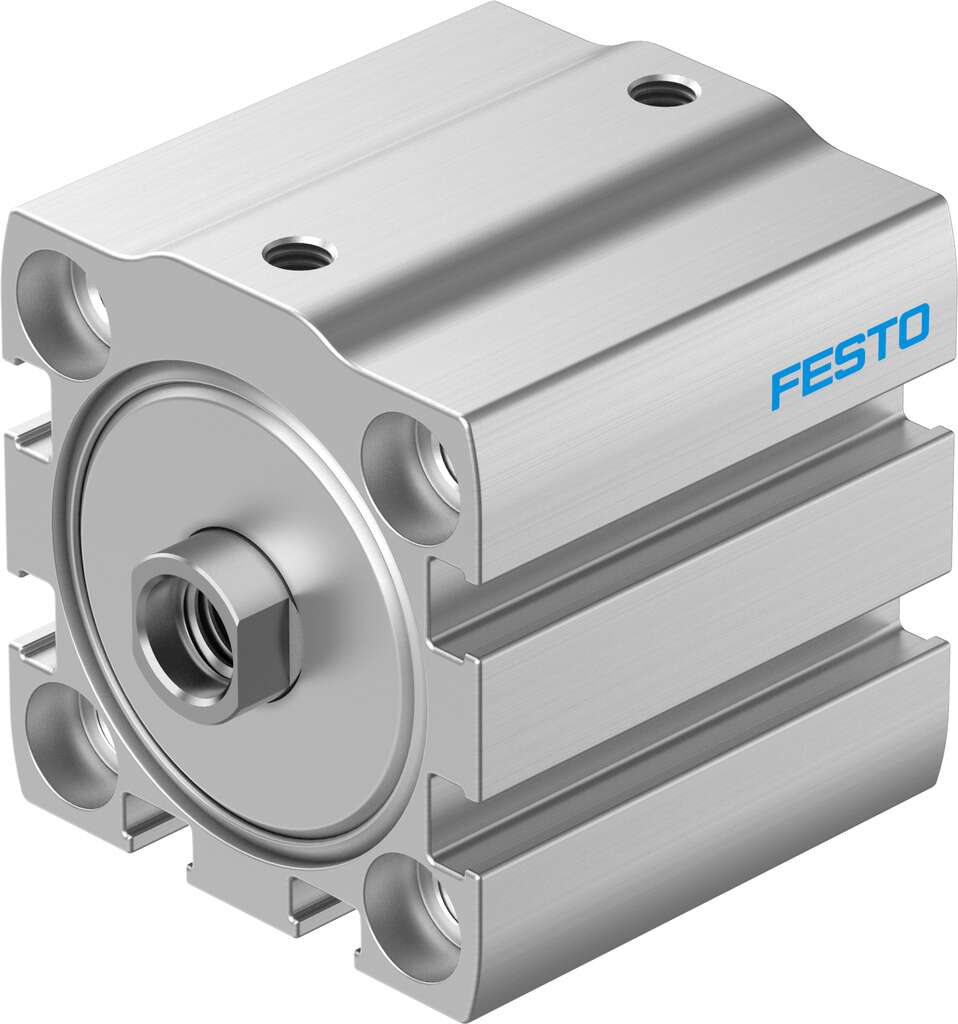 Festo Pneumatic Compact Cylinder - 8076375 32 mm Bore, 25 mm ADN-S-32-25-I-P-A Series, Double Acting Acting