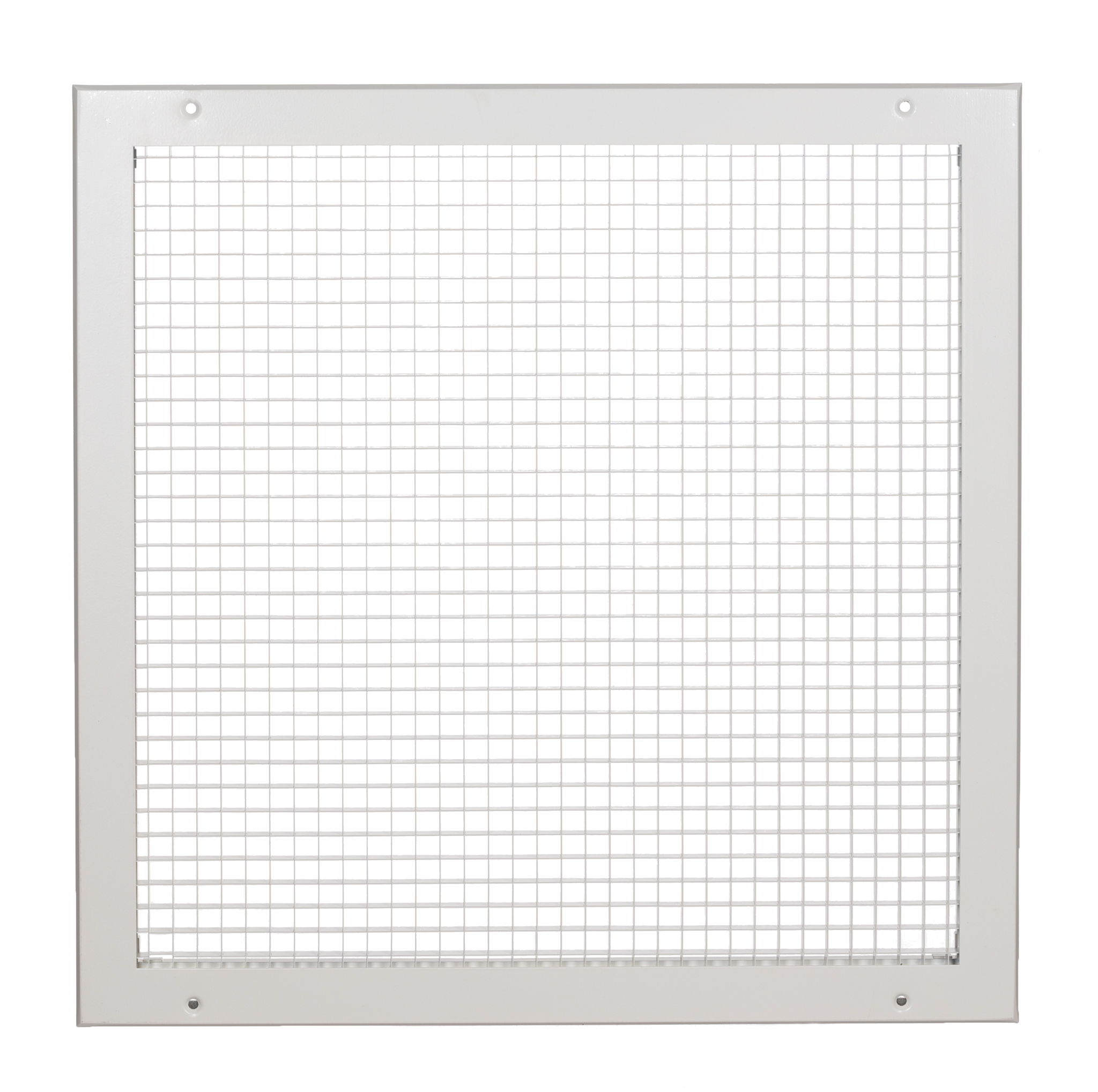 RS PRO White Aluminium Grille, Eggcrate Slat, 487 x 487mm