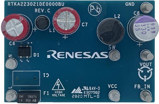 Renesas Electronics RAA223021 Buck Converter for RAA2230114GSPAA0