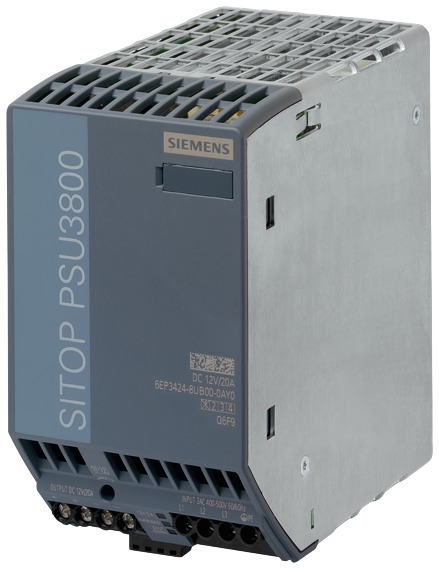 Siemens SITOP Switched Mode DIN Rail Power Supply, 400 → 500V ac ac Input, 12V dc dc Output, 20A Output, 240W