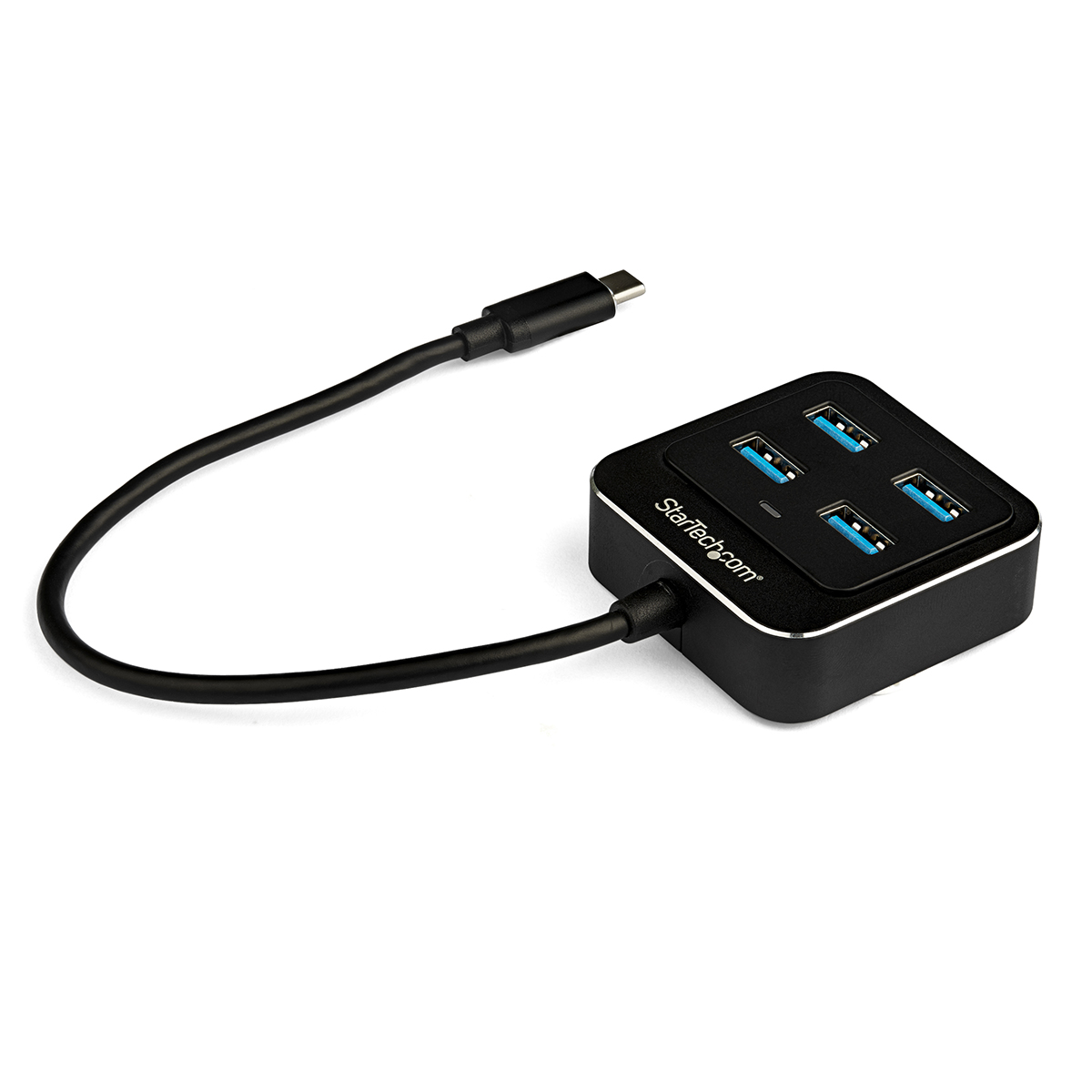 StarTech.com 4 Port USB 3.1 USB A  Hub, USB Bus Powered, 43 mm x 15.8 mm x 1.7cm