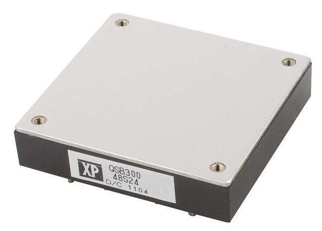 XP Power QSB300 DC-DC Converter, 48V dc/ 7.2A Output, 9 → 36 V dc Input, 300W, PCB Mount, +100°C Max Temp -40°C