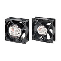 Omron R89F Series Axial Fan, 100 → 240 V ac, AC Operation, 1.5m³/min, 4.5W, 80mA Max, 92 x 92 x 38mm