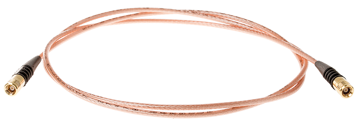 TE Connectivity 1337814 Series, 1 m, RG316 Coaxial, Terminated 50 Ω