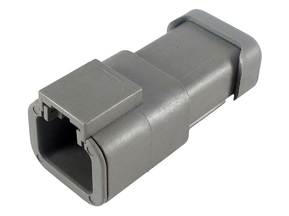 Deutsch, DTP Automotive Connector Socket Grey 2 Way DTP04-2P-E003